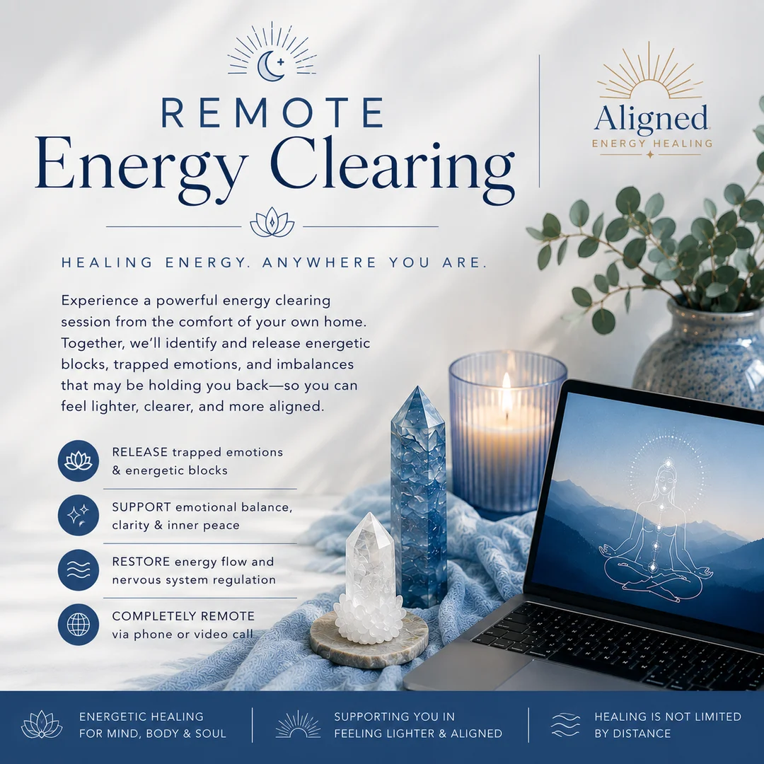1:1 Remote Energy Clearing Session 